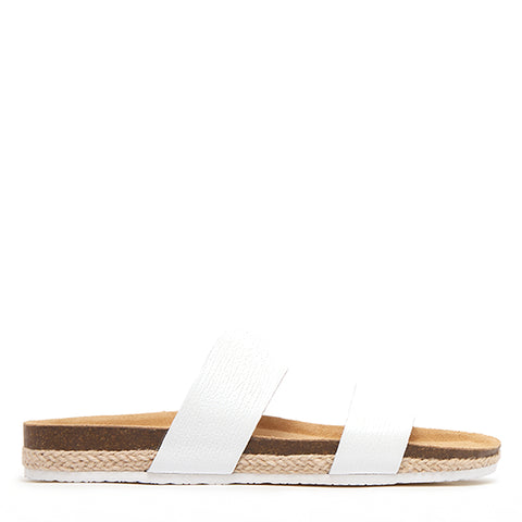 MARIA III - WHITE GRAIN LEATHER