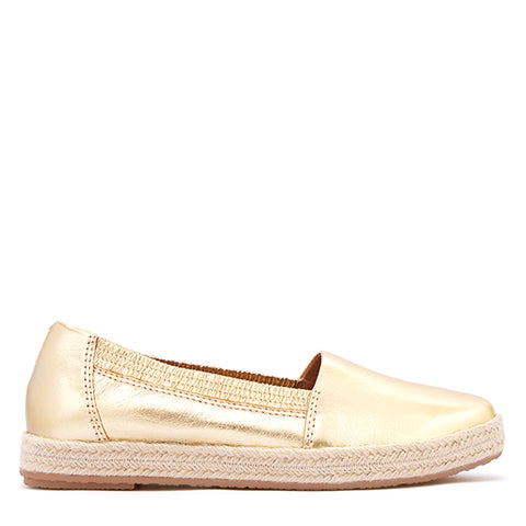 REECE - GOLD TUMBLED LEATHER