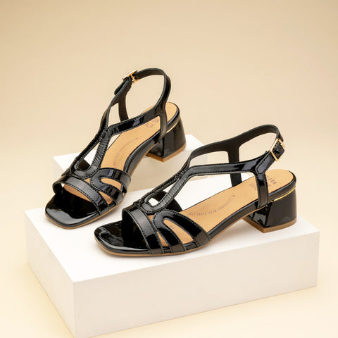 CARACAS W - BLACK PATENT LEATHER