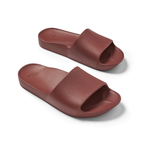 ARCH SUPPORT SLIDES - SANGRIA RED