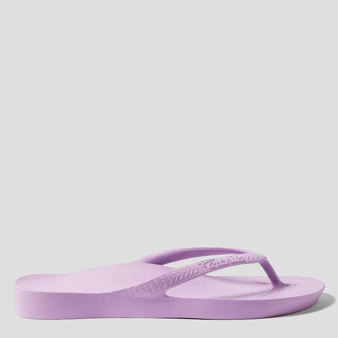 ARCH SUPPORT THONGS - LILAC