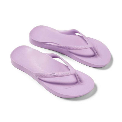 ARCH SUPPORT THONGS - LILAC