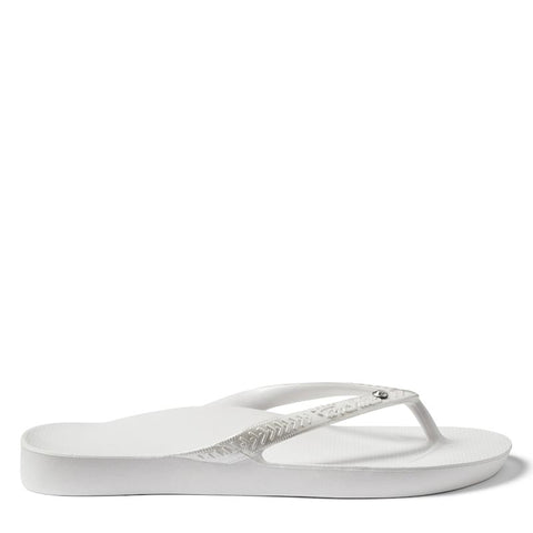 ARCH SUPPORT THONGS SHIMMER - SHIMMER PEARL