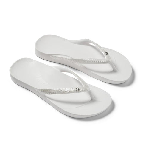 ARCH SUPPORT THONGS SHIMMER - SHIMMER PEARL