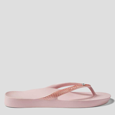 ARCH SUPPORT THONGS SHIMMER - SHIMMER PINK