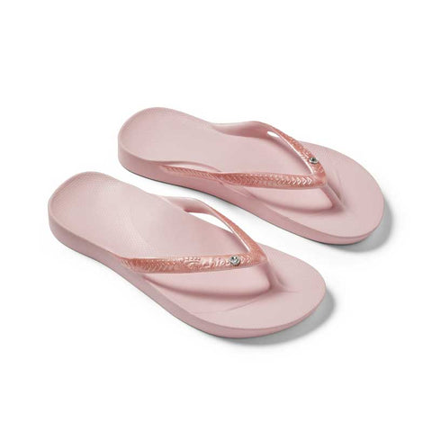 ARCH SUPPORT THONGS SHIMMER - SHIMMER PINK