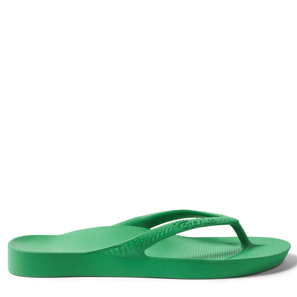 Green Arch Support Thongs