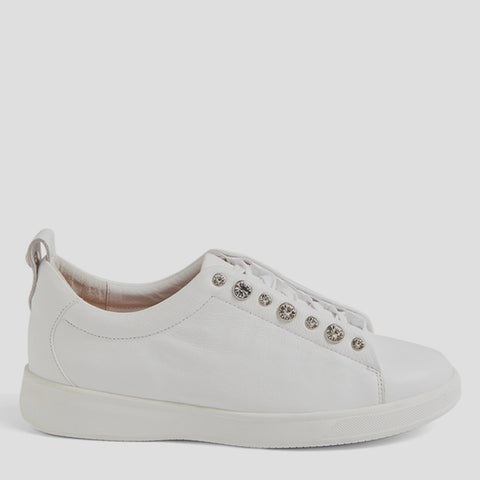 ATHOR XF - WHITE LEATHER-WHITE SOLE