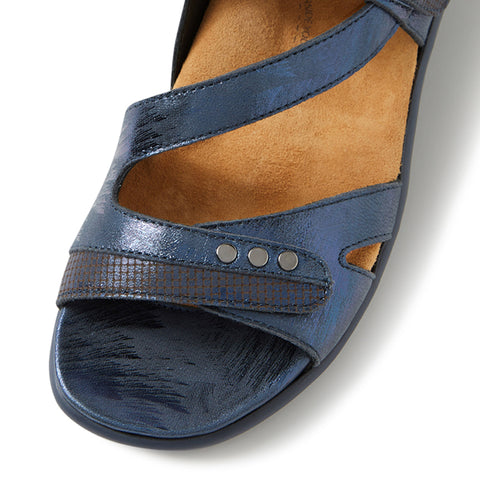 BEAUX W - NAVY-NAVY SCRATCH LEATHER