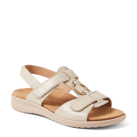 BRISA XW - ALMOND LEATHER -ALMOND SOLE