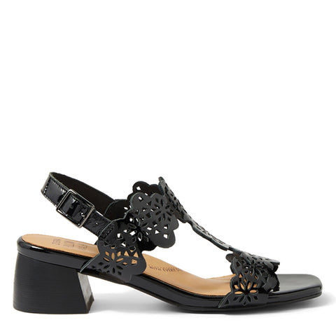 COACHY W - BLACK-BLACK HEEL PATENT