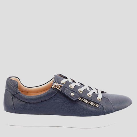 KLOUDS CARA PEBBLE - NAVY LEATHER