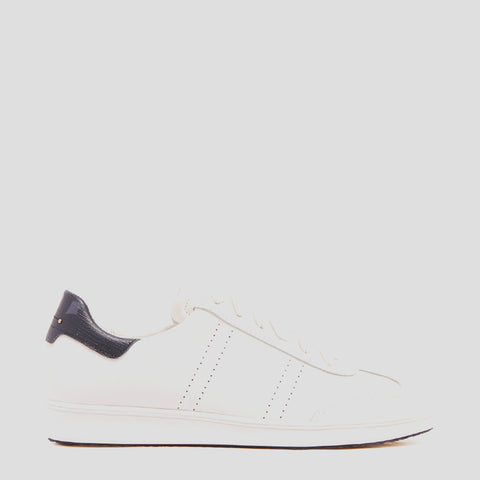 DREW - WHITE/NAVY LEATHER