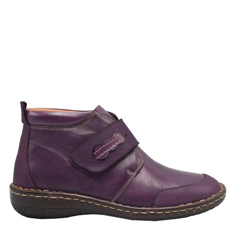 GABRIELLA - EGGPLANT LEATHER