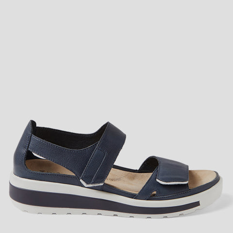 GEDD W - NAVY-WHITE LEATHER