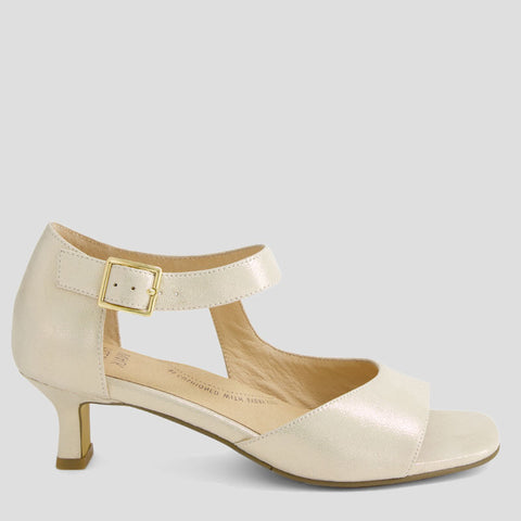 IRUNN XW - PALE GOLD SHIMMER LEATHER FS