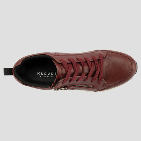 KLOUDS KELSEY - RED LEATHER