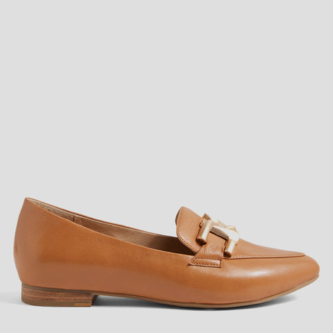 LOOPIE W - DARK TAN LEATHER