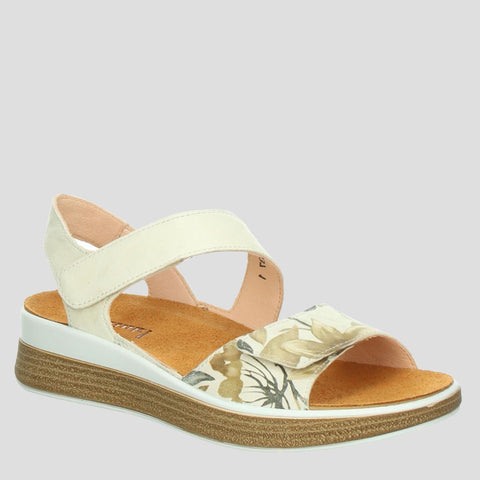 MEGGIE 586 - IVORY KOMBI LEATHER FS