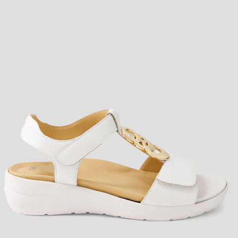 NAVVON XW - WHITE LEATHER