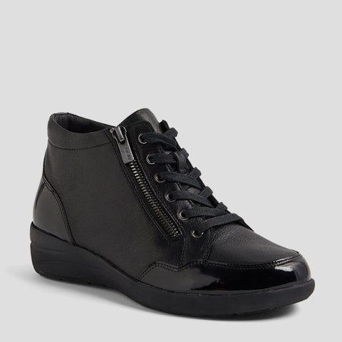 NEONNE W - BLACK-BLACK PATENT-LEATHER