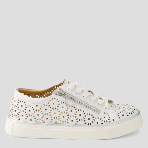 PANDOE XF - WHITE LEATHER