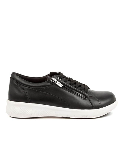 SOLAR XF - BLACK-WHITE SOLE LEATHER