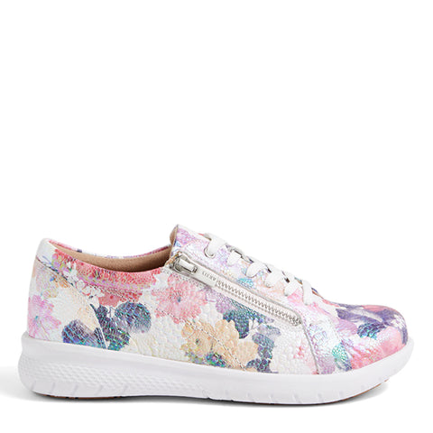 SOLAR XF - PINK METAL FLORAL MULTI LEATHER