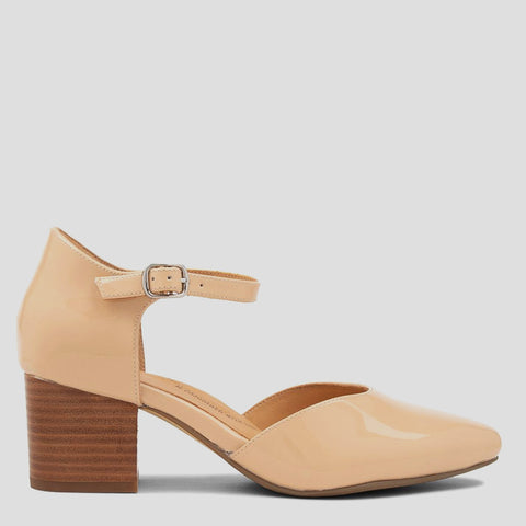 VITOR XW - NUDE PATENT LEATHER