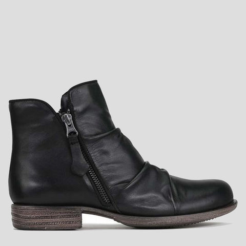 WILLET - BLACK LEATHER