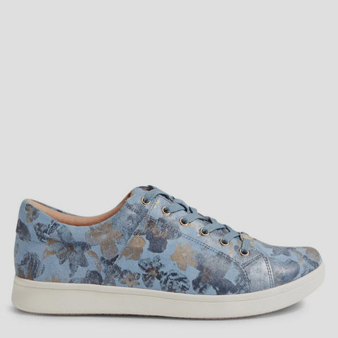 DELILAH XF - DENIM METAL PRINT SUEDE