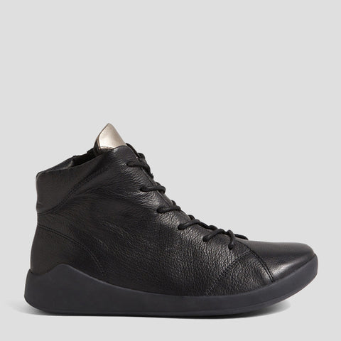 YORKERS XF - BLACK-PEWTER LEATHER