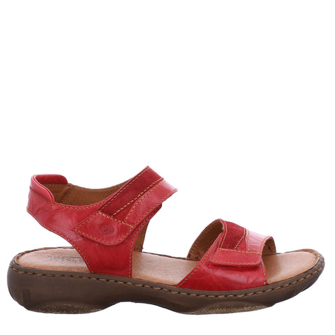 DEBRA 19 - RED KOMBI LEATHER